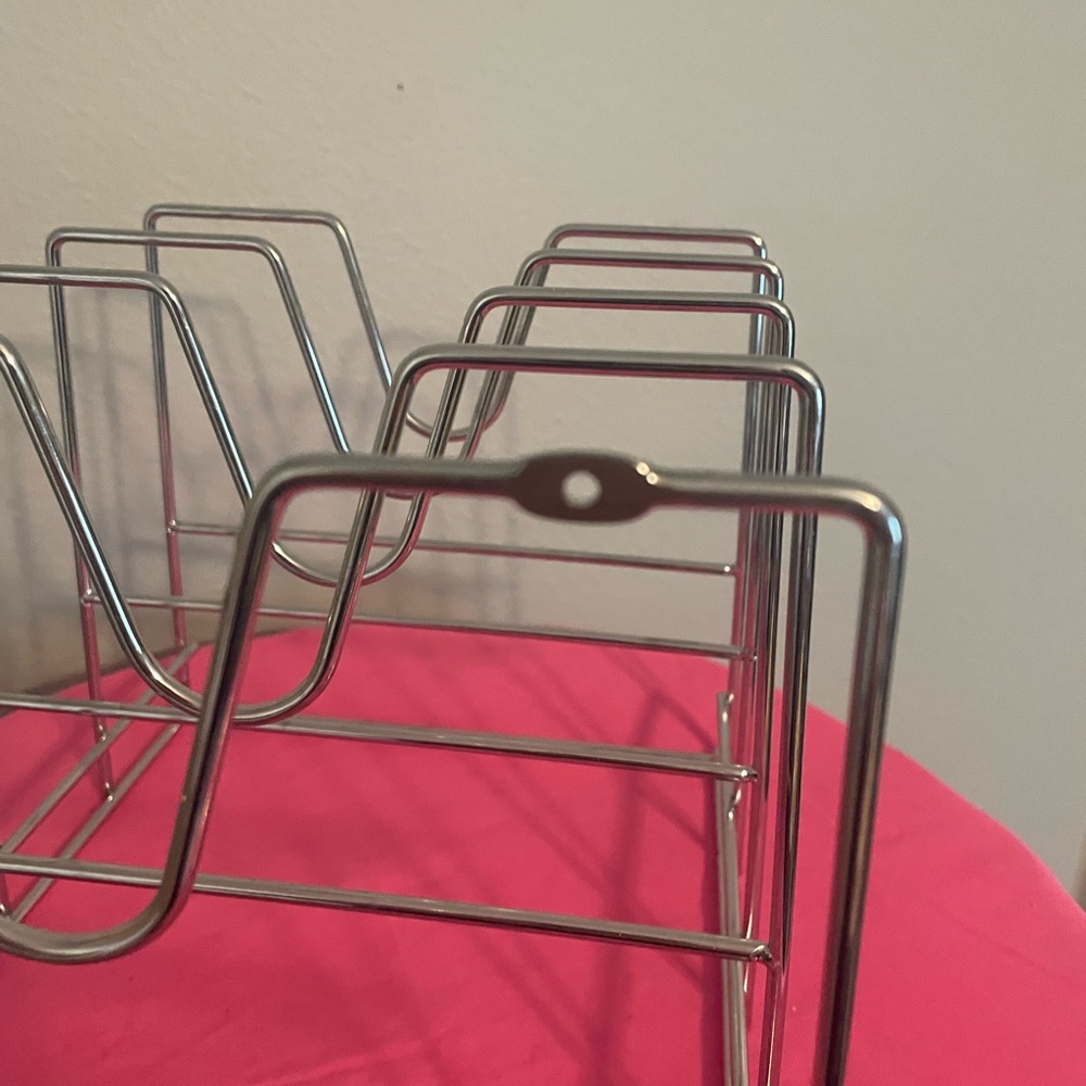 Wall Mount Pot Lid Rack - Picture 3 of 3